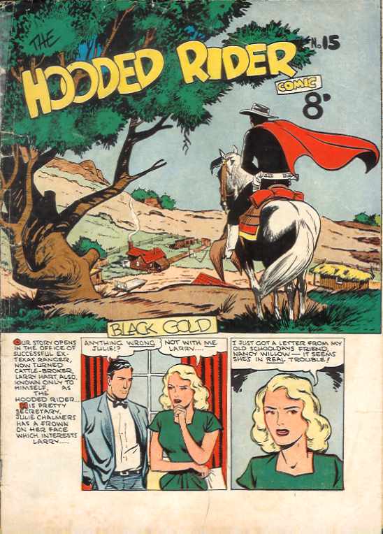 The Hooded Rider (Action Comics, 1952 series) #15 ([March 1953?])