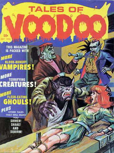 Tales of Voodoo (Eerie, 1968 series)  v3#4 (July 1970)