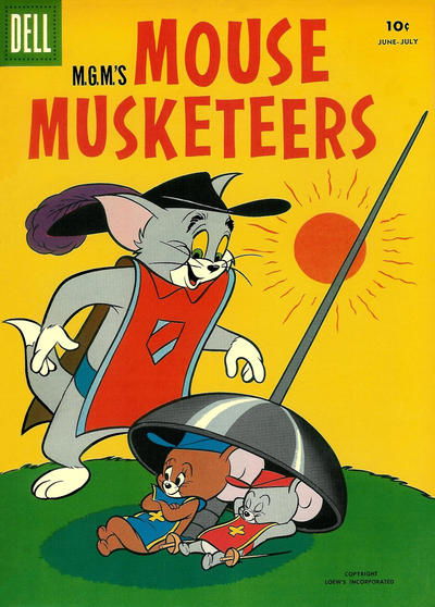 M.G.M's Mouse Musketeers (Dell, 1957 series) #13 June-July 1958