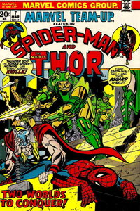 Marvel Team-Up (Marvel, 1972 series)  #7 (March 1973) — Two Worlds to Conquer!
