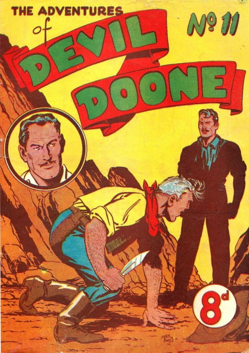 The Adventures of Devil Doone (Colour Comics, 1950 series) #11 ([February 1951?])