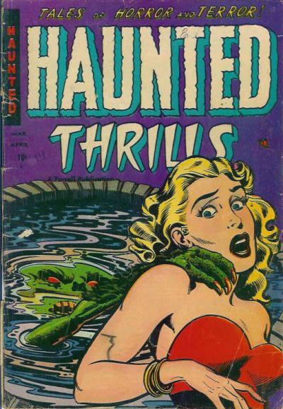 Haunted Thrills (Farrell, 1952 series) #14 April 1954