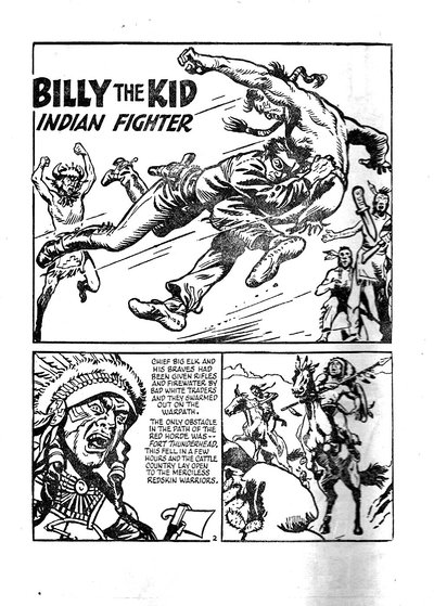 Cowboy Comics (Land Newspaper, 1952 series)  #38 (December 1952) — Indian Fighter