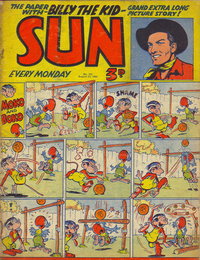 Sun (AP, 1952 series)  #185 (23 August 1952)