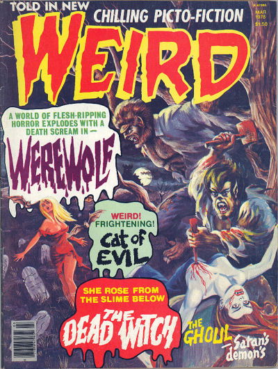 Weird (Eerie, 1966 series) v11#1 (March 1978)