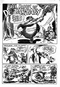 Walt Disney One-Shot Comic [OS series] (WG Publications, 1948 series) #1 — Brer Rabbit an' De Tar-Baby (page 1)