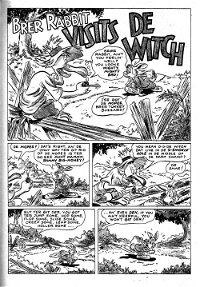 Walt Disney One-Shot Comic [OS series] (WG Publications, 1948 series) #1 — Brer Rabbit Visits de Witch (page 1)