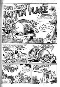 Walt Disney One-Shot Comic [OS series] (WG Publications, 1948 series) #1 — Brer Rabbit's Laffin' Place (page 1)