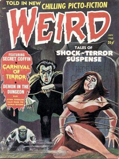 Weird (Eerie, 1966 series) v3#1 [v2#5] (January 1968)