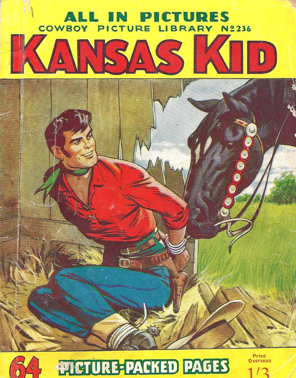 Cowboy Picture Library (IPC, 1957 series) #236 — Kansas Kid ([1957?])