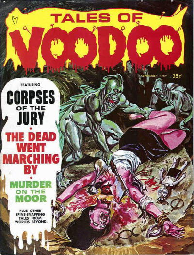 Tales of Voodoo (Eerie, 1968 series)  v2#4 (September 1969)