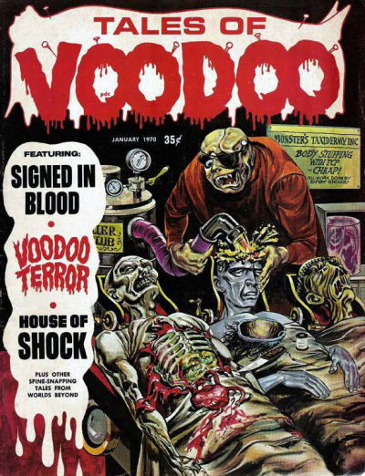 Tales of Voodoo (Eerie, 1968 series) v3#1