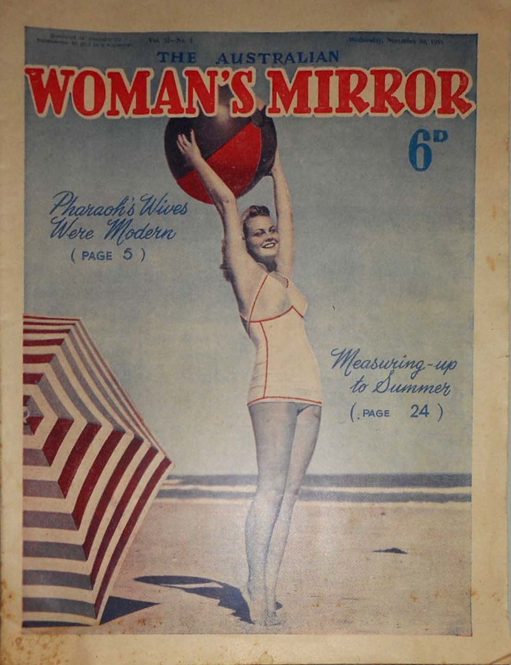 The Australian Woman's Mirror (Bulletin, 1924 series) v32#1 (30 November 1955)
