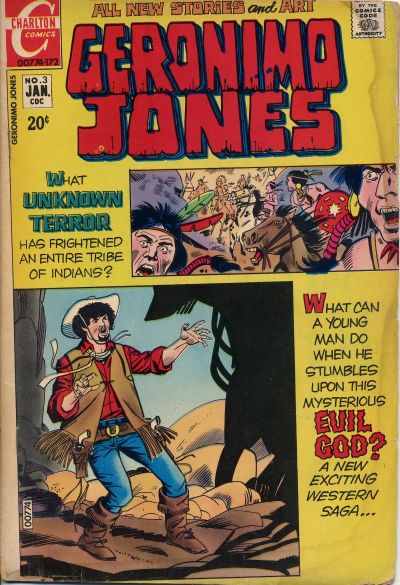 Geronimo Jones (Charlton, 1971 series) #3 (January 1972)