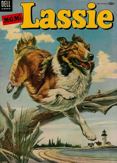 M-G-M's Lassie  #17 (July-August 1954)