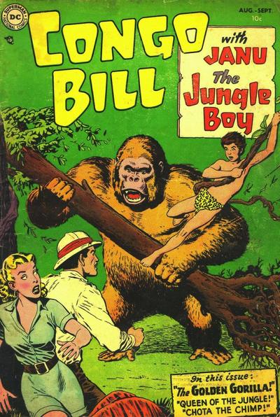 Congo Bill  #1 (August-September 1954)