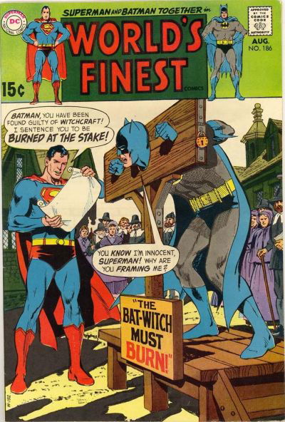 World's Finest Comics (DC, 1941 series) #186 (August 1969)