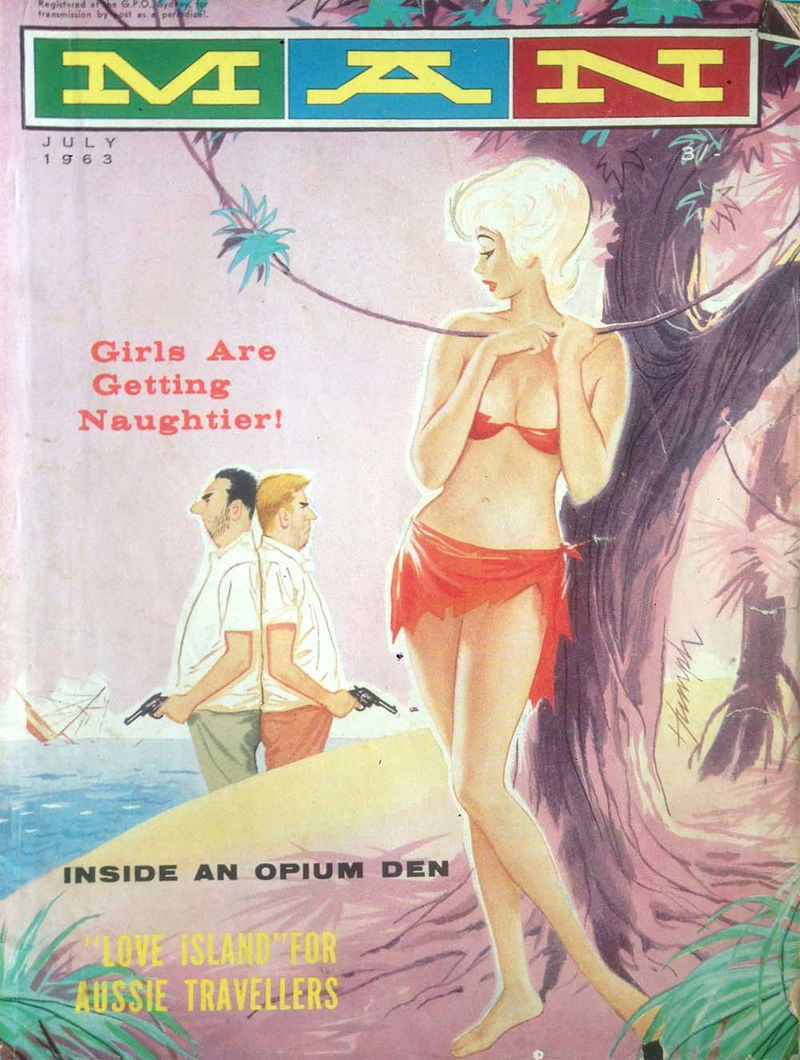 Man [Man Magazine] (Man, 1946 series) v54#2 (July 1963)