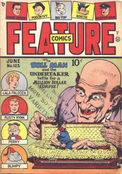 Feature Comics (Quality, 1939 series) #123 June 1948