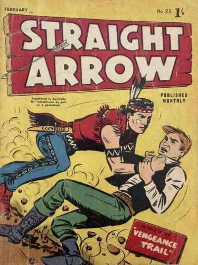 Straight Arrow Comics (Red Circle, 1955 series) #25 (February 1957)
