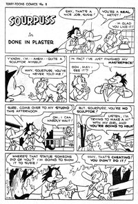 Terry-Toons Comics (Rosnock, 1950 series)  #5 ([January 1951?]) — Done in Plaster