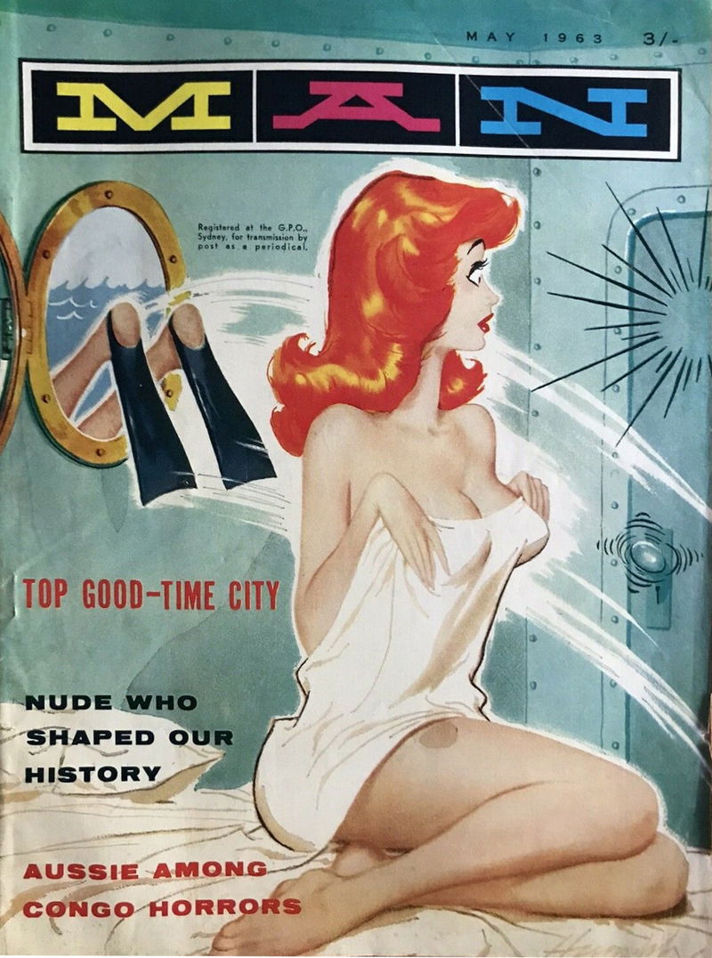 Man [Man Magazine] (Man, 1946 series) v53#6 (May 1963)