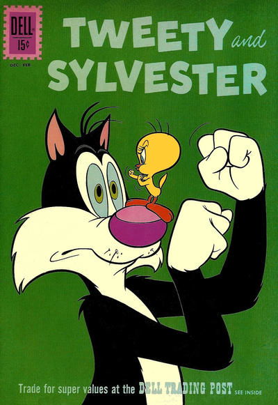 Tweety and Sylvester (Dell, 1954 series) #35 December 1961