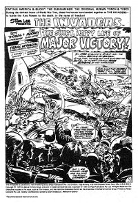 The Invaders (Yaffa/Page, 1978 series) #6 — The Short, Happy Life of Major Victory! (page 1)