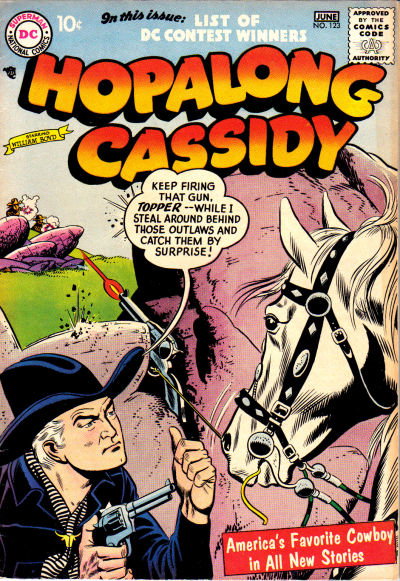 Hopalong Cassidy  #123 (May-June 1957)