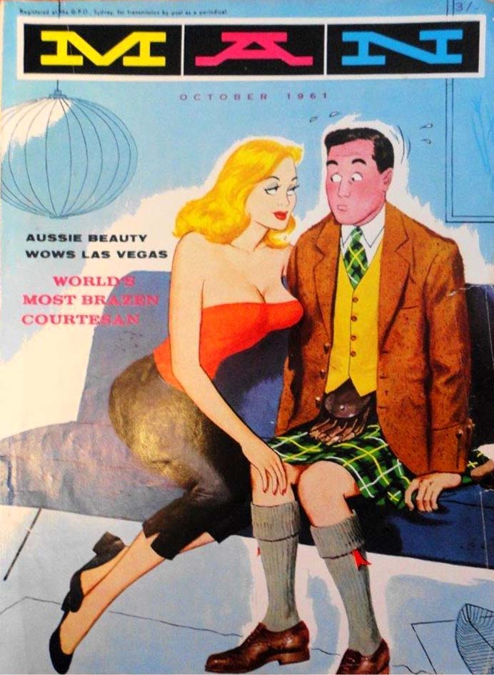 Man [Man Magazine] (Man, 1946 series) v50#5 (October 1961)