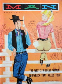 Man [Man Magazine] (Man, 1946 series)  v47#4 (March 1960)
