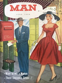 Man [Man Magazine] (Man, 1946 series)  v46#1 (June 1959)