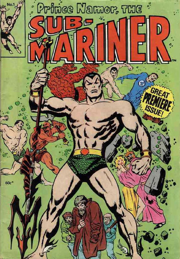 Prince Namor, The Sub-Mariner (Yaffa/Page, 1978 series) #1 (1978)