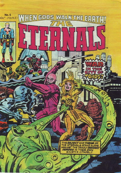 The Eternals (Yaffa/Page, 1977? series) #5 [March 1981]