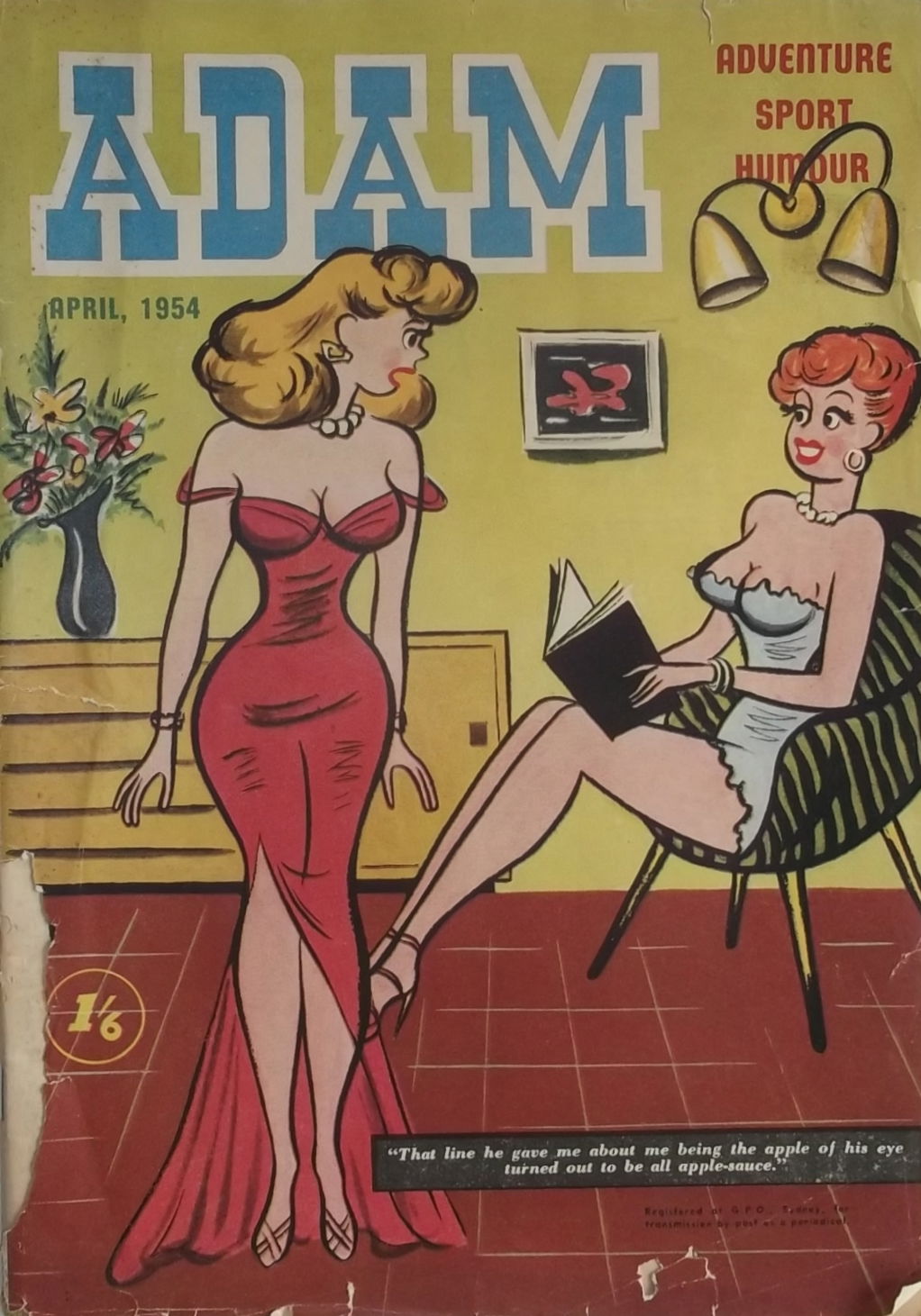 Adam (Adam, 1946 series) v16#5 ([April 1954?])