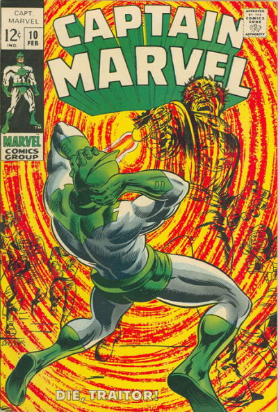 Captain Marvel (Marvel, 1968 series) #10 (February 1969)