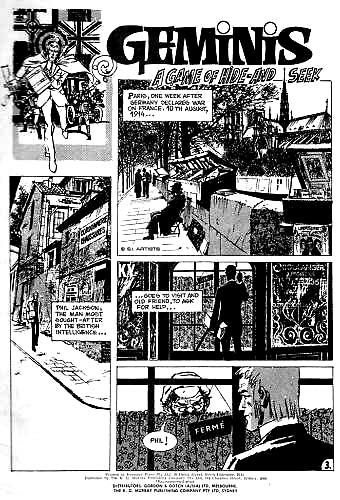 Climax Adventure Comic (KG Murray, 1974 series) #18 — A Game of Hide-and-Seek (page 1)