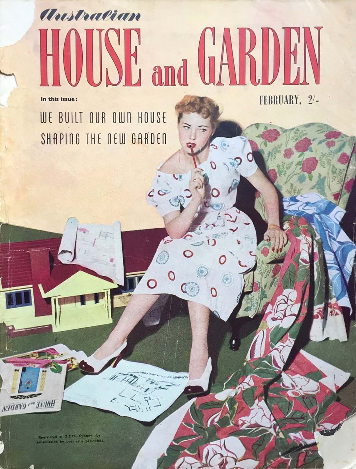 Australian House and Garden (House and Garden, 1948 series) v1#3 (February 1949)