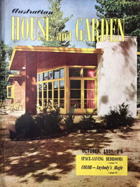 Australian House and Garden (House and Garden, 1948 series)  v6#5 (October 1951)