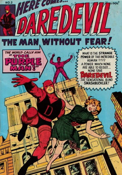 Daredevil The Man Without Fear (Yaffa/Page, 1977? series) #2 [May 1978?]