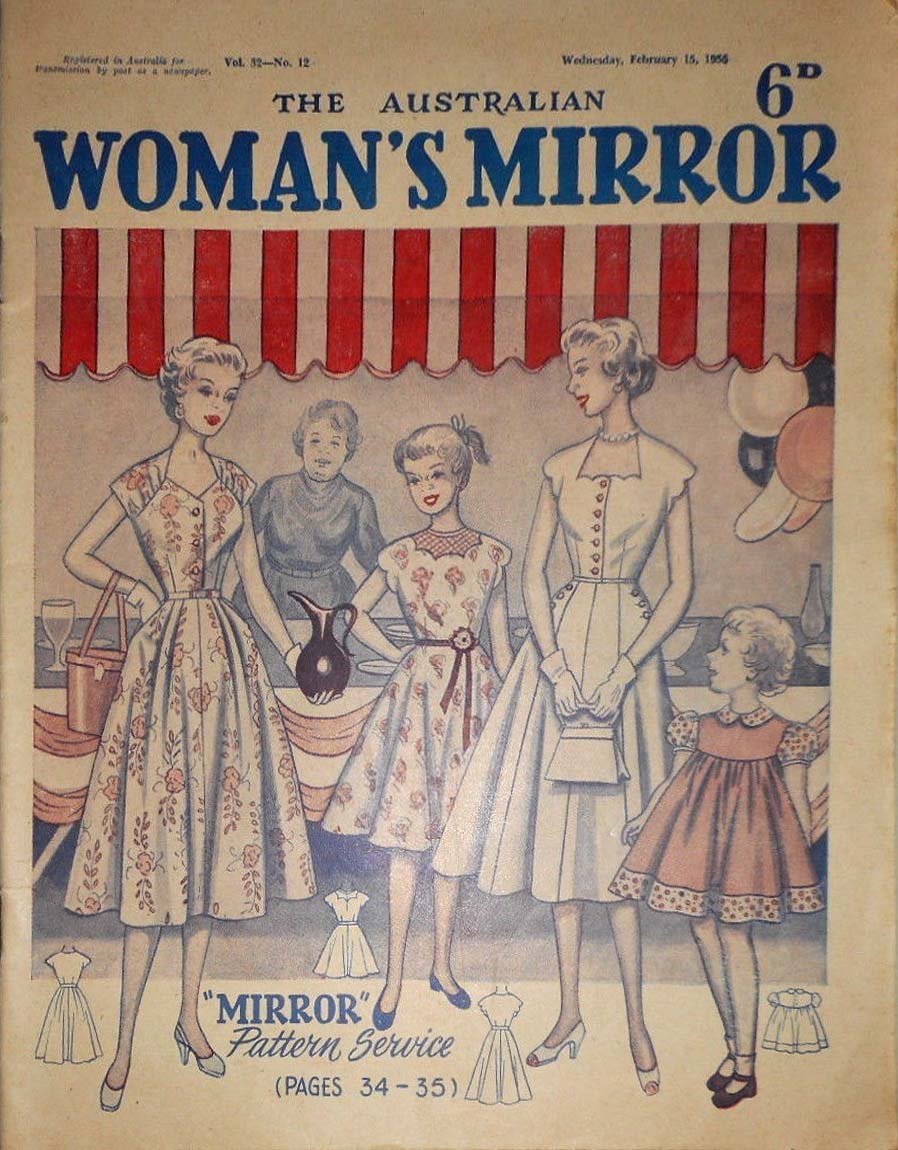 The Australian Woman's Mirror (Bulletin, 1924 series) v32#12 (15 February 1956)