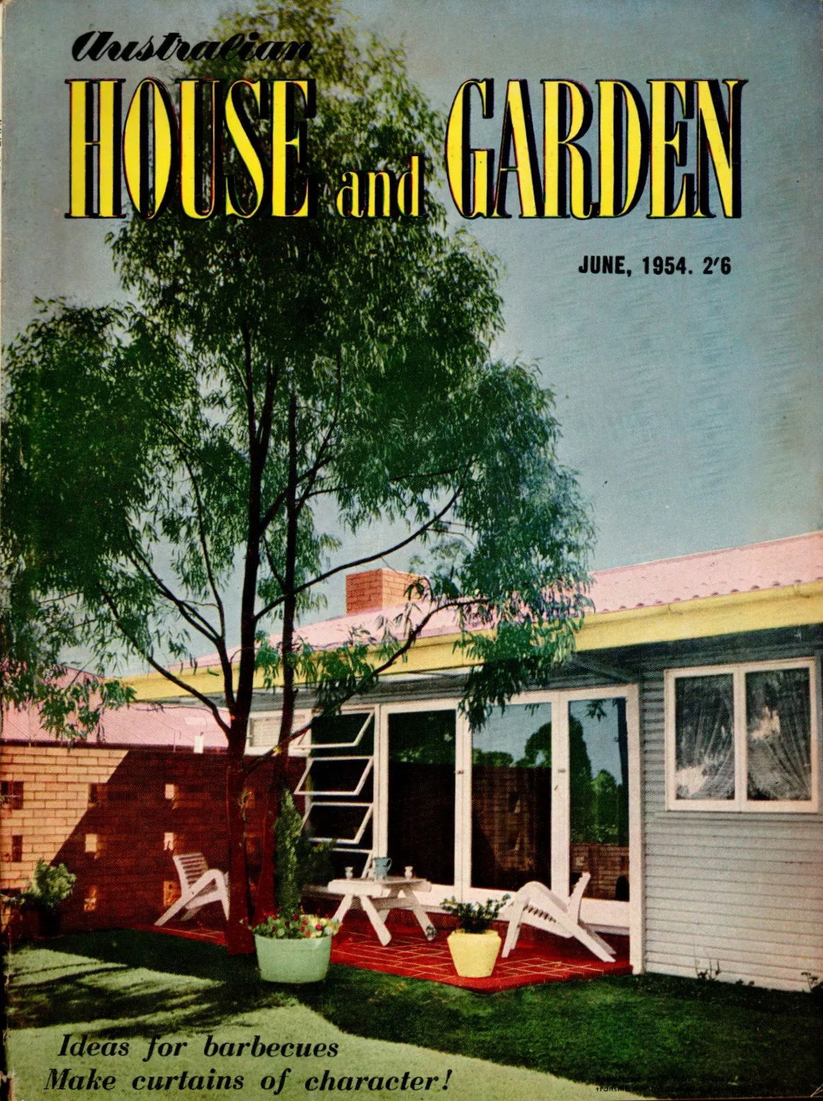 Australian House and Garden (House and Garden, 1948 series) v12#1 (June 1954)