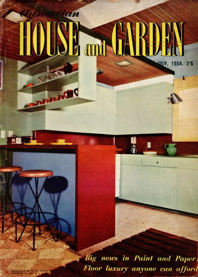 Australian House and Garden (House and Garden, 1948 series) v12#2 (July 1954)