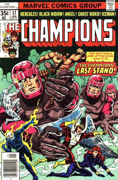 The Champions (Marvel, 1975 series) #17 (January 1978)