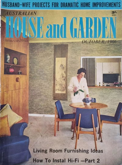 Australian House and Garden (House and Garden, 1948 series) v36#5 (October 1966)