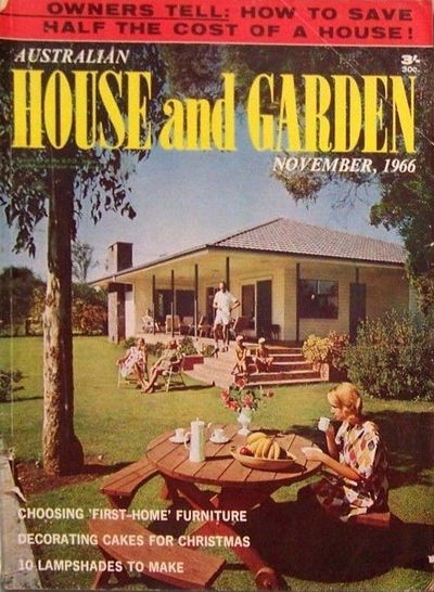 Australian House and Garden (House and Garden, 1948 series) v36#6 (November 1966)