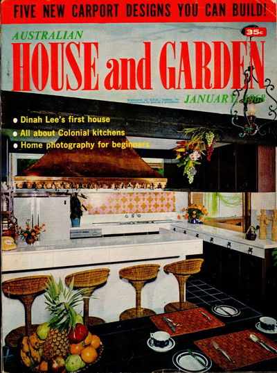 Australian House and Garden (House and Garden, 1948 series) v39#2 (January 1968)