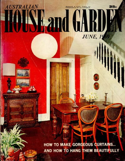 Australian House and Garden (House and Garden, 1948 series) v42#1 (June 1969)