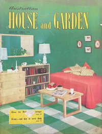 Australian House and Garden (House and Garden, 1948 series)  v6#3 (August 1951)