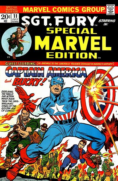 Special Marvel Edition (Marvel, 1971 series) #11 (July 1973)